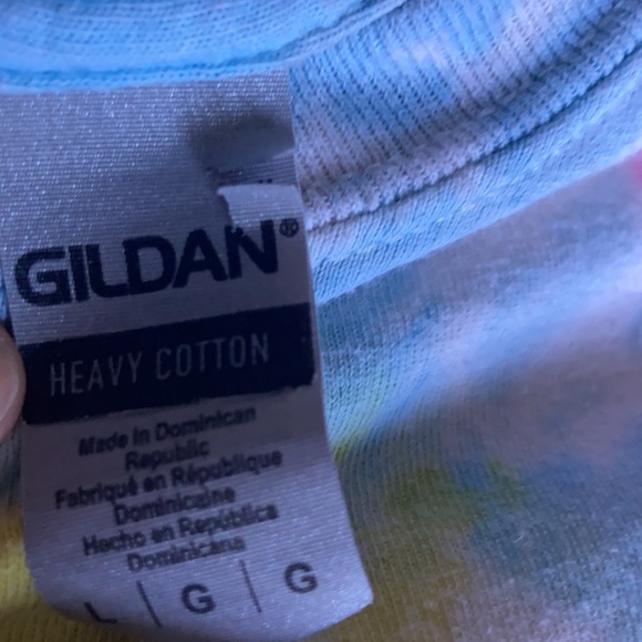 trippy hippie melting smiley tee - Picture 2 of 4